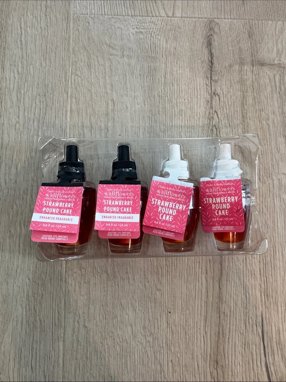 Bath & Body Works Refill Bundle - Strawberry Pound Cake (4)